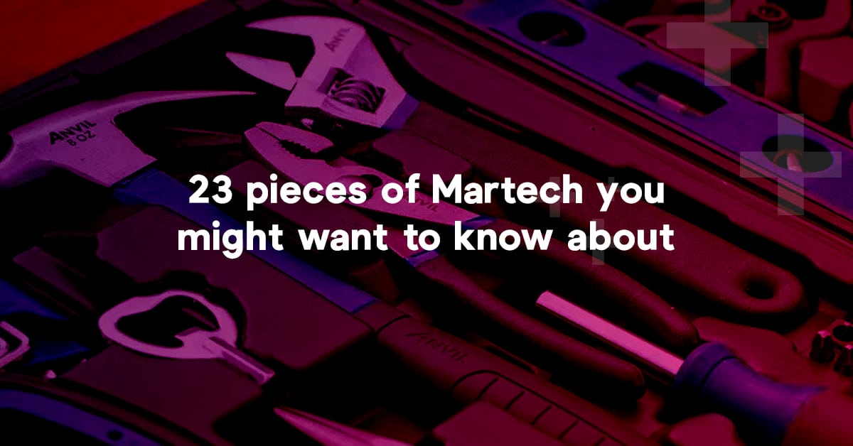 Martech tools