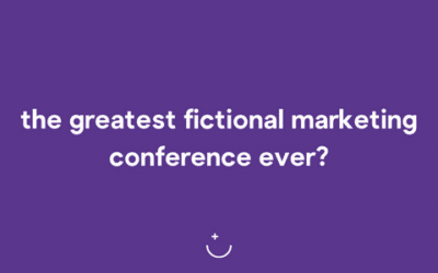 The greatest fictional marketing conference?