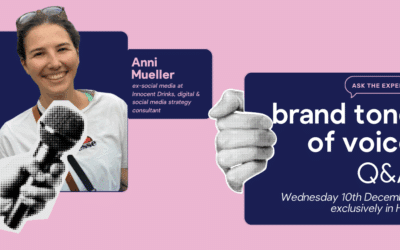 Hive | Ask The Expert: Brand Tone of Voice