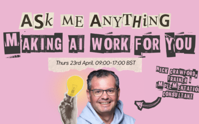 Ask Me Anything – Making AI work for you as a marketer