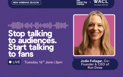 Stop talking to audiences. Start talking to fans
